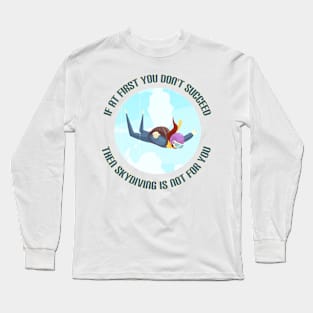 Skydiving Long Sleeve T-Shirt
